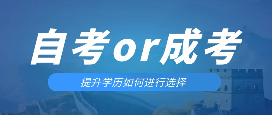 是等待报考来年的成人高考还是报名当年的自考。东平成考网